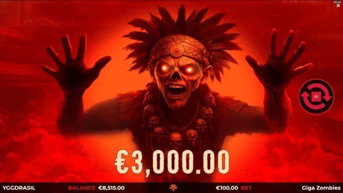 Giga Zombies - Gigablox 4x4での大当たり